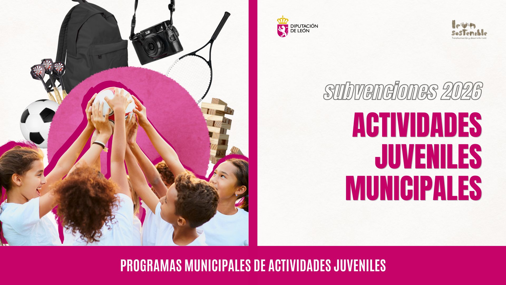 subvencion actividades municipales